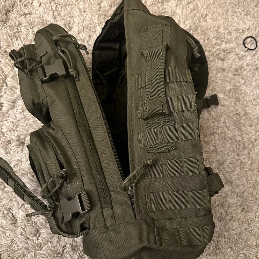 Highland Tactical Green hunting military Backpack - Picture 3 of 10